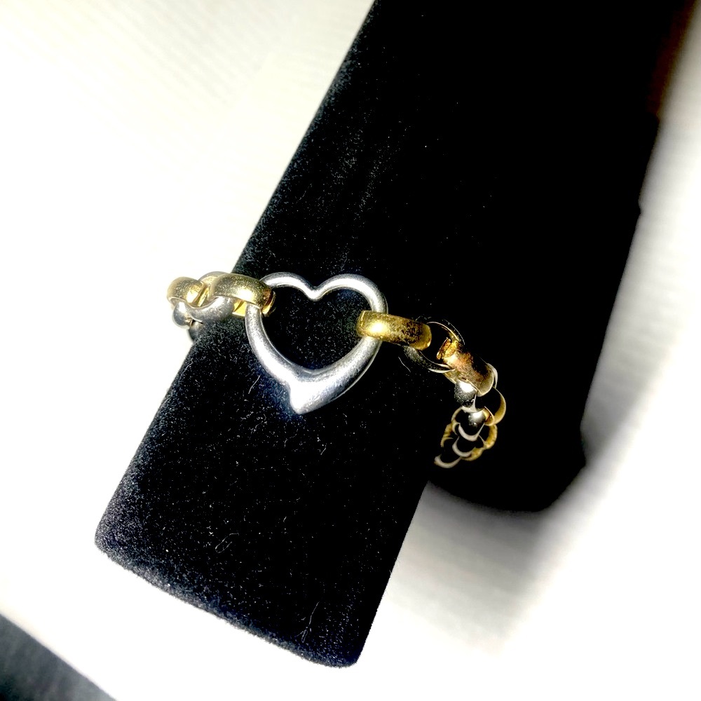 Heart ankle bracelet
